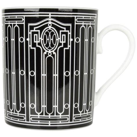 hermes coffee mugs|Hermes h deco mug.